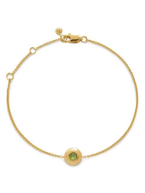 Monica Vinader 18kt yellow gold vermeil August Birthstone bracelet - zdjęcie produktu nr 1