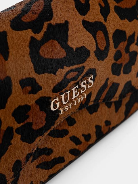 Guess torebka skórzana DOMITILLA kolor brązowy HWLO75 29780 - zdjęcie produktu nr 2