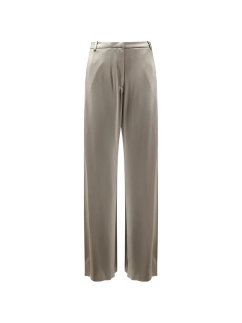 Alysi rear welt-pocket palazzo pants - Grey - zdjęcie produktu nr 1