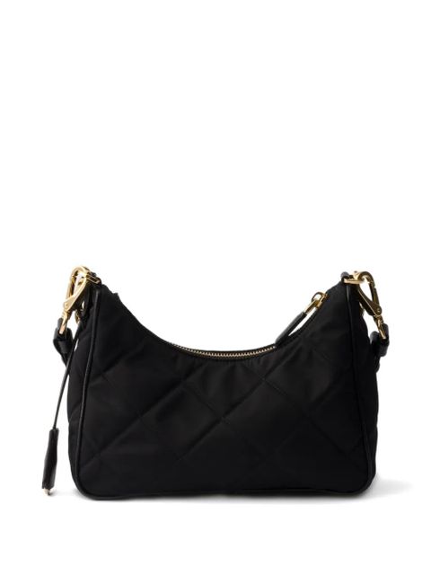 Prada mini Re-Edition quilted chain shoulder bag - Black