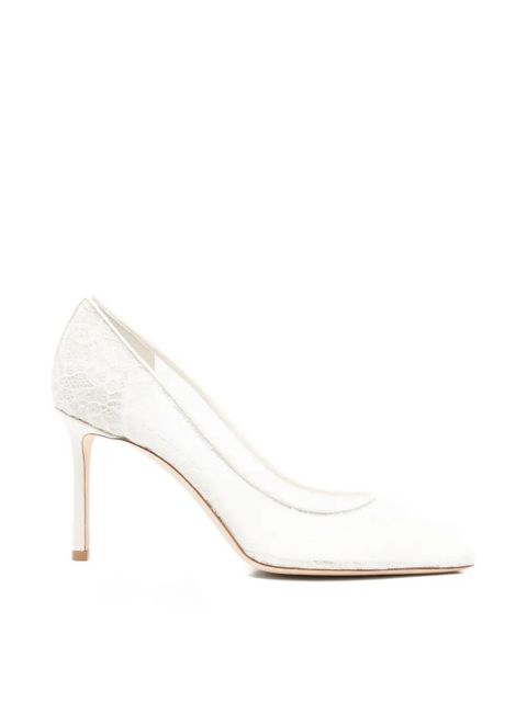 Jimmy Choo Romy pointed pumps - White - zdjęcie produktu nr 1