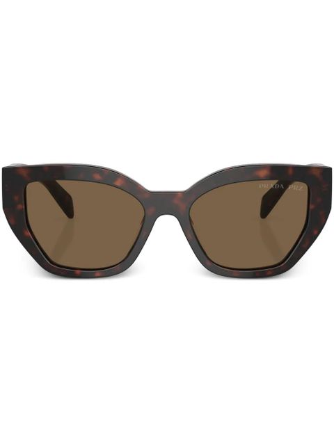 Prada Eyewear tortoiseshell-effect cat-eye sunglasses - Brown - zdjęcie produktu nr 1
