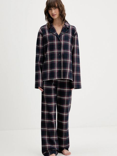 BOSS piżama damska kolor granatowy 50550231 - zdjęcie produktu nr 1