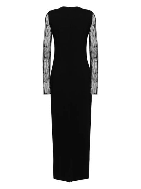 Givenchy 4G-motif crepe maxi dress - Black - zdjęcie produktu nr 2