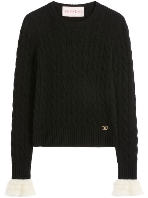 Valentino Garavani cashmere sweater - Black