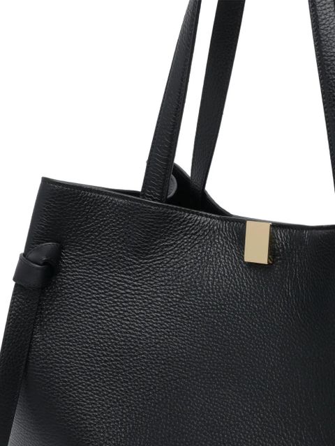 Yuzefi GYOZA leather shoulder bag - Black