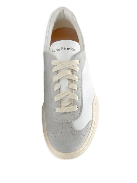 Acne Studios panelled lace-up sneakers - White - zdjęcie produktu nr 2