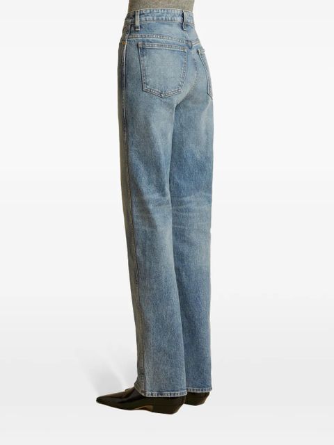 KHAITE Danielle straight-leg jeans - Blue