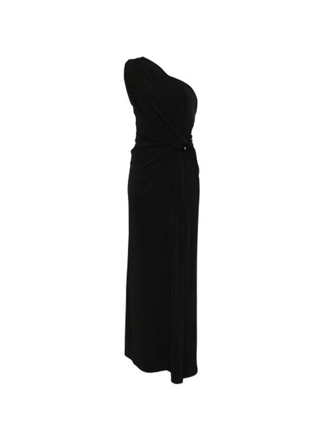 Eleh one-shoulder knotted dress - Black - zdjęcie produktu nr 1