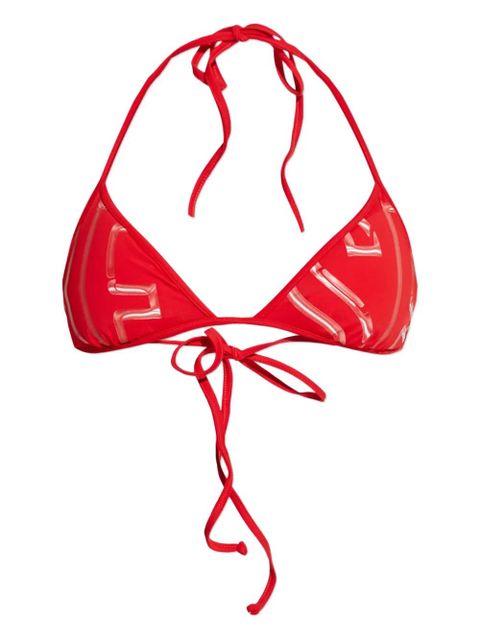 Diesel Kate-d-core tie detail bikini top - Red - zdjęcie produktu nr 1