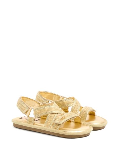 Valentino Garavani Lake Powell embroidered sandals - Yellow