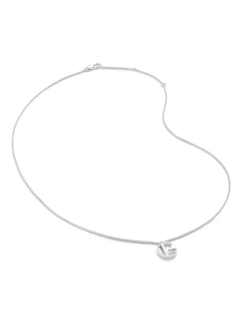 Monica Vinader alphabet G-pendant necklace - Silver - zdjęcie produktu nr 1