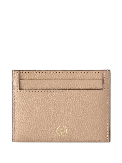 Mulberry logo-stamp leather cardholder - Neutrals - zdjęcie produktu nr 1
