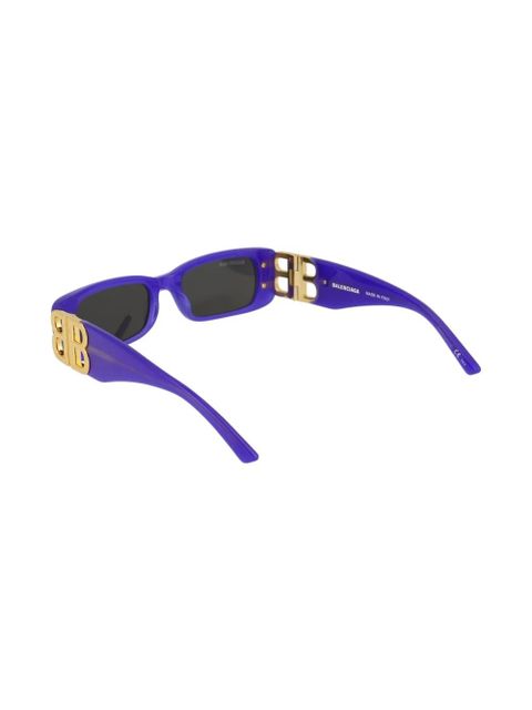 Balenciaga Eyewear rectangle-frame sunglasses - Purple