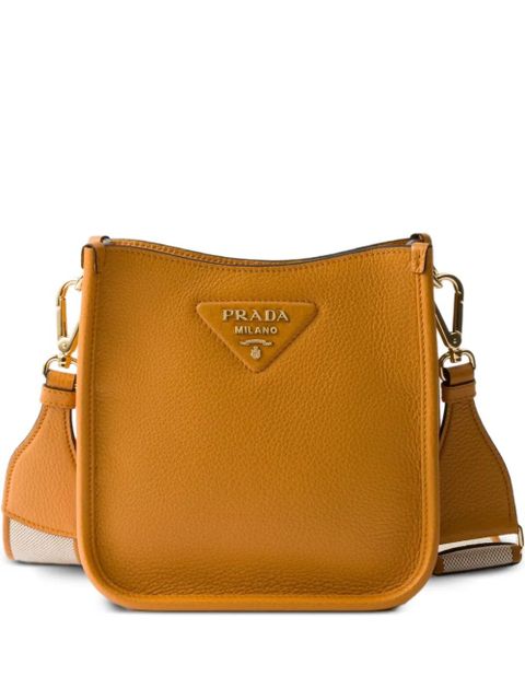 Prada mini leather shoulder bag - Orange - zdjęcie produktu nr 1