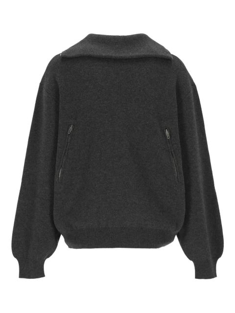 Balenciaga Back-to-Front zip sweater - Grey - zdjęcie produktu nr 2