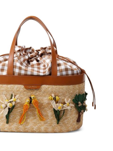 Aquazzura Birdsong tote bag - Neutrals