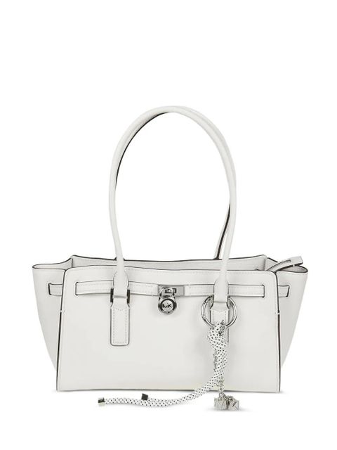 Michael Kors Hamilton leather shoulder bag - White - zdjęcie produktu nr 1