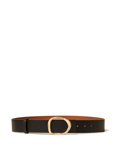 TWINSET leather reversible belt - Brown - zdjęcie produktu nr 1