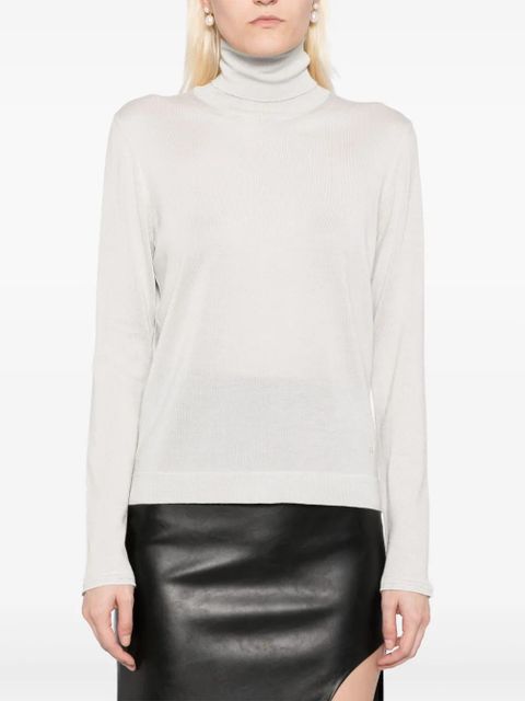 TOM FORD roll-neck jumper - Neutrals