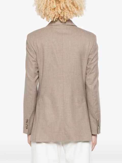 Max Mara double-breasted blazer - Brown