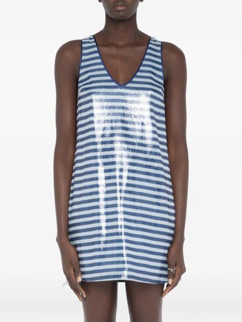 Zadig&Voltaire Rasha sequined dress - Blue