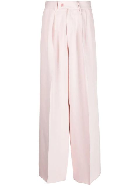 AMIRI wide-leg tailored trousers - Pink - zdjęcie produktu nr 1