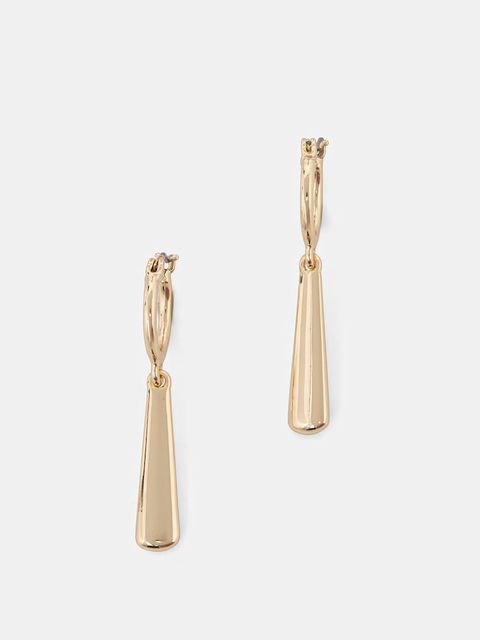 DKNY kolczyki damskie metalowe - zdjęcie produktu nr 2