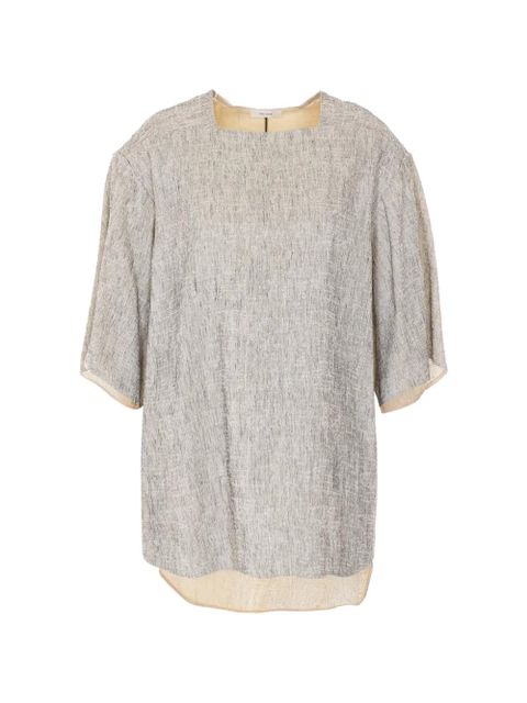 The Row square neck top - Grey - zdjęcie produktu nr 1