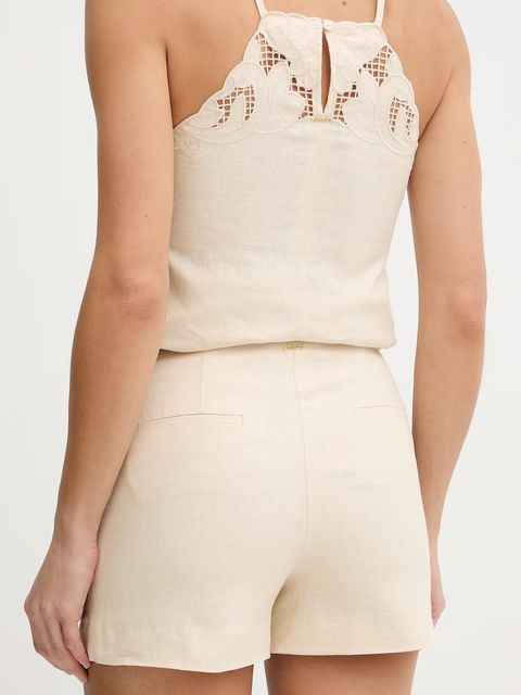 Twinset szorty z dodatkiem lnu - zdjęcie produktu nr 2