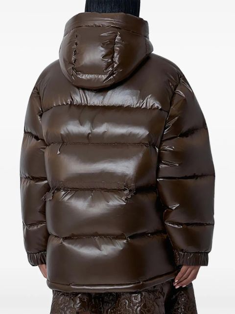 The North Face x Cecilie Bahnsen’s Himalayan puffer jacket - Brown