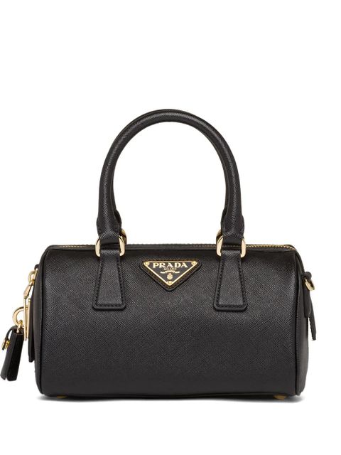Prada Saffiano top-handle bag - Black