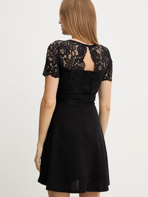 Morgan sukienka kolor czarny mini rozkloszowana RUBENA - zdjęcie produktu nr 2