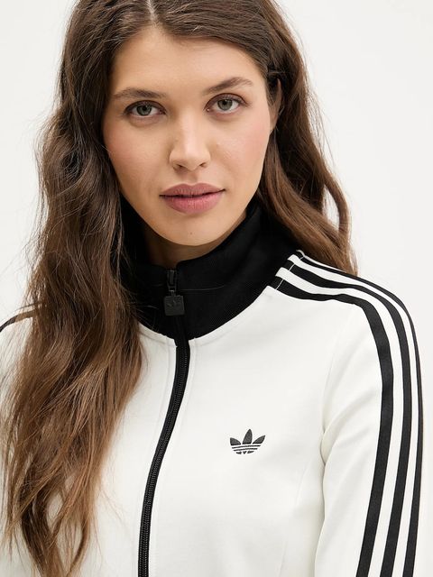 adidas Originals sukienka kolor beżowy mini dopasowana KD3771