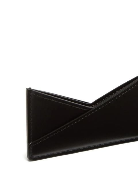 MM6 Maison Margiela Japanese 6 leather card holder - Black