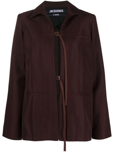 Jacquemus La Veste Amaro jacket - Brown - zdjęcie produktu nr 1