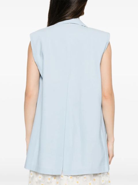 Sportmax Spxmaggio oversized gilet - Blue