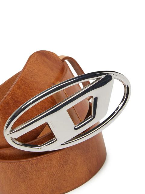 Diesel 1DR logo-buckle belt - Brown - zdjęcie produktu nr 2