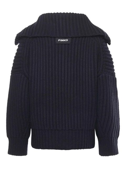 PINKO zip-up cardigan - Blue - zdjęcie produktu nr 2