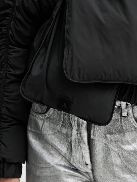 Patrizia Pepe kurtka kolor czarny przejściowa 8O0180 A609