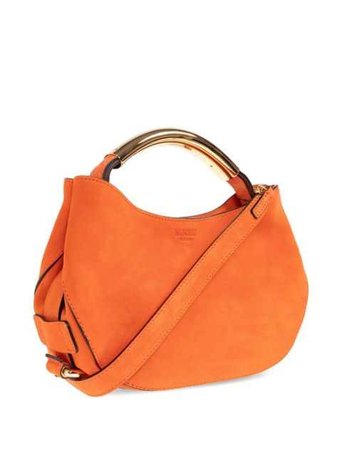 Moschino small Handle Me tote bag - Orange