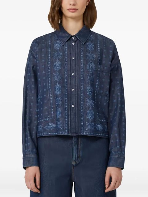 Weekend Max Mara paisley-print shirt - Blue