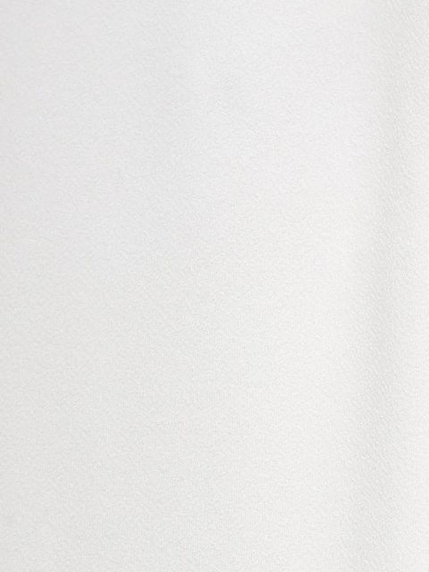 Jacquemus high-neck draped dress - White