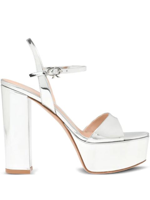 Gianvito Rossi 85mm Marlena sandals - Silver - zdjęcie produktu nr 1