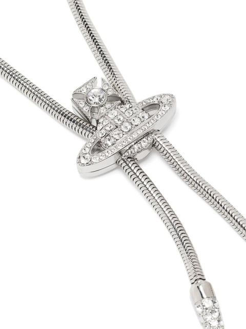 Vivienne Westwood Orb-motif bolo tie - Silver