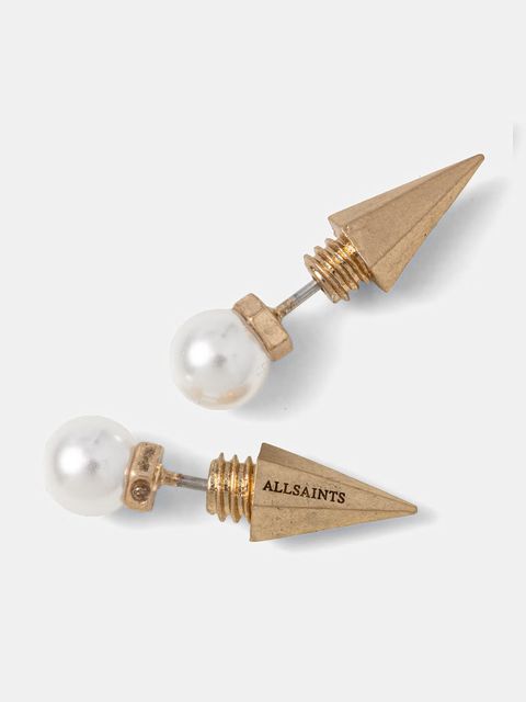 AllSaints kolczyki damskie metalowe - zdjęcie produktu nr 1