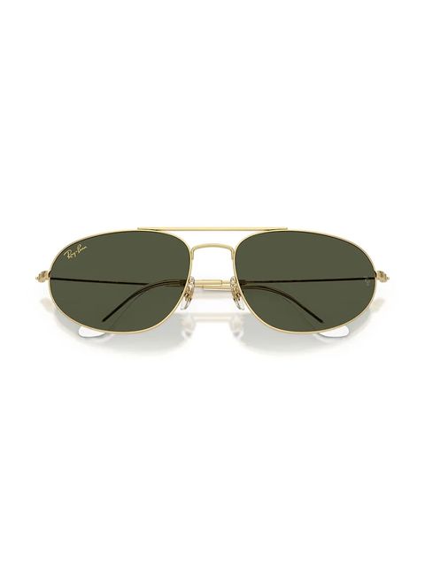 Ray-Ban okulary przeciwsłoneczne kolor złoty 0RB3945