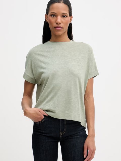 Marc O'Polo T-shirt damski z bawełną - zdjęcie produktu nr 1