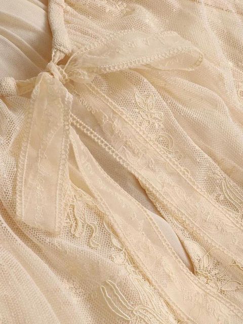 ZIMMERMANN Luna lace blouse - Neutrals - zdjęcie produktu nr 2