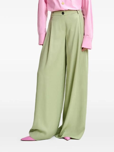 Essentiel Antwerp Justicia wide-leg trousers - Green